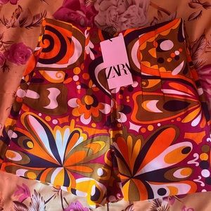 Zara Printed shorts